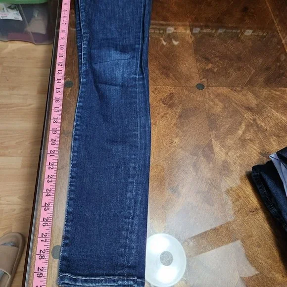 Seven 7 For All Mankind Jeans Womens 25 High Waist Gwenevere Skinny Made in USA - Picture 9 of 9